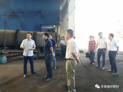 廣西崇左市副市長陸輝赴廣西公司調(diào)研指導肥料產(chǎn)業(yè)發(fā)展